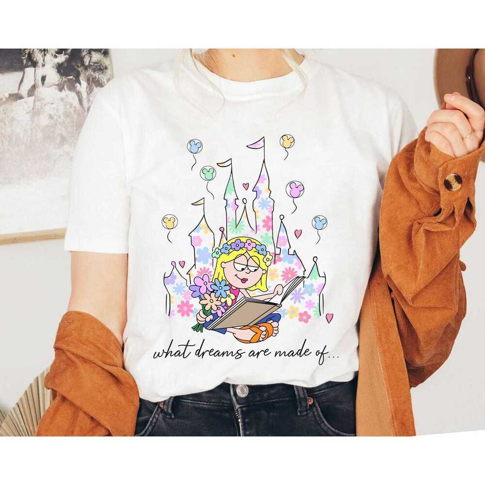 Groovy Hippie Lizzie Mcguire Disney Castle Floral What Dreams Are